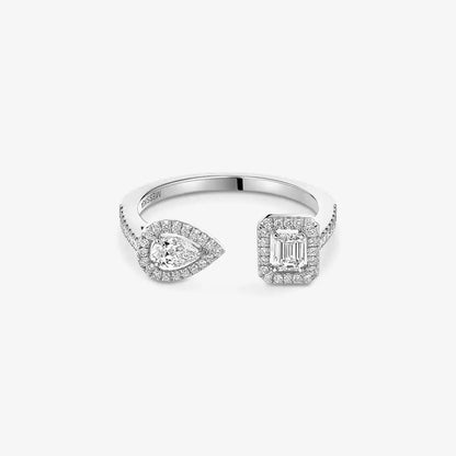 [Ornora Jewelry]My Twin Toi Gold Diamond Ring
