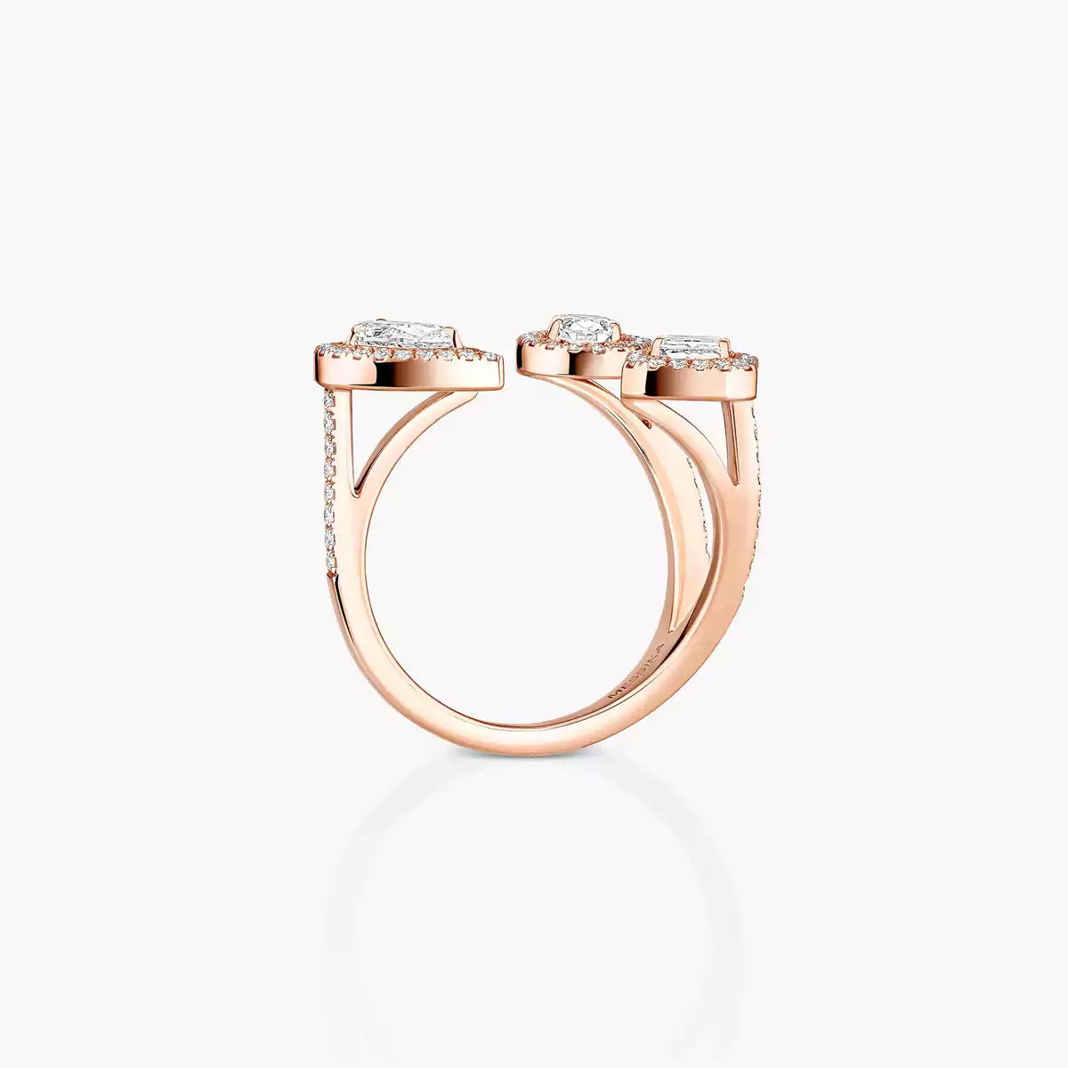 [[Ornora Jewelry] Diamond Ring 0,25ct My Twin Trilogy