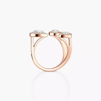 [[Ornora Jewelry] Diamond Ring 0,25ct My Twin Trilogy