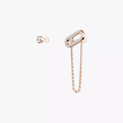 [Ornora Jewelry]Move Uno Diamond Earrings