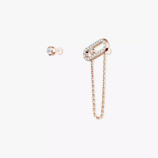 [Ornora Jewelry]Move Uno Diamond Earrings