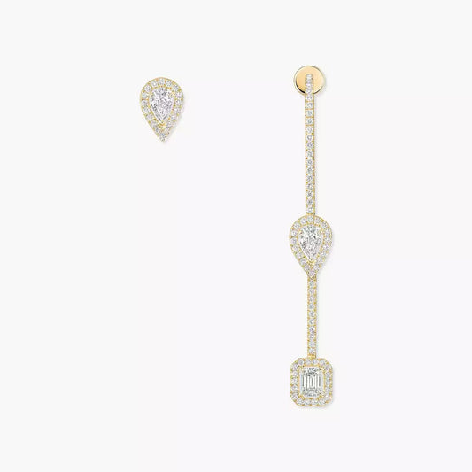 [Ornora Jewelry]Diamond Drop Earrings My Twin