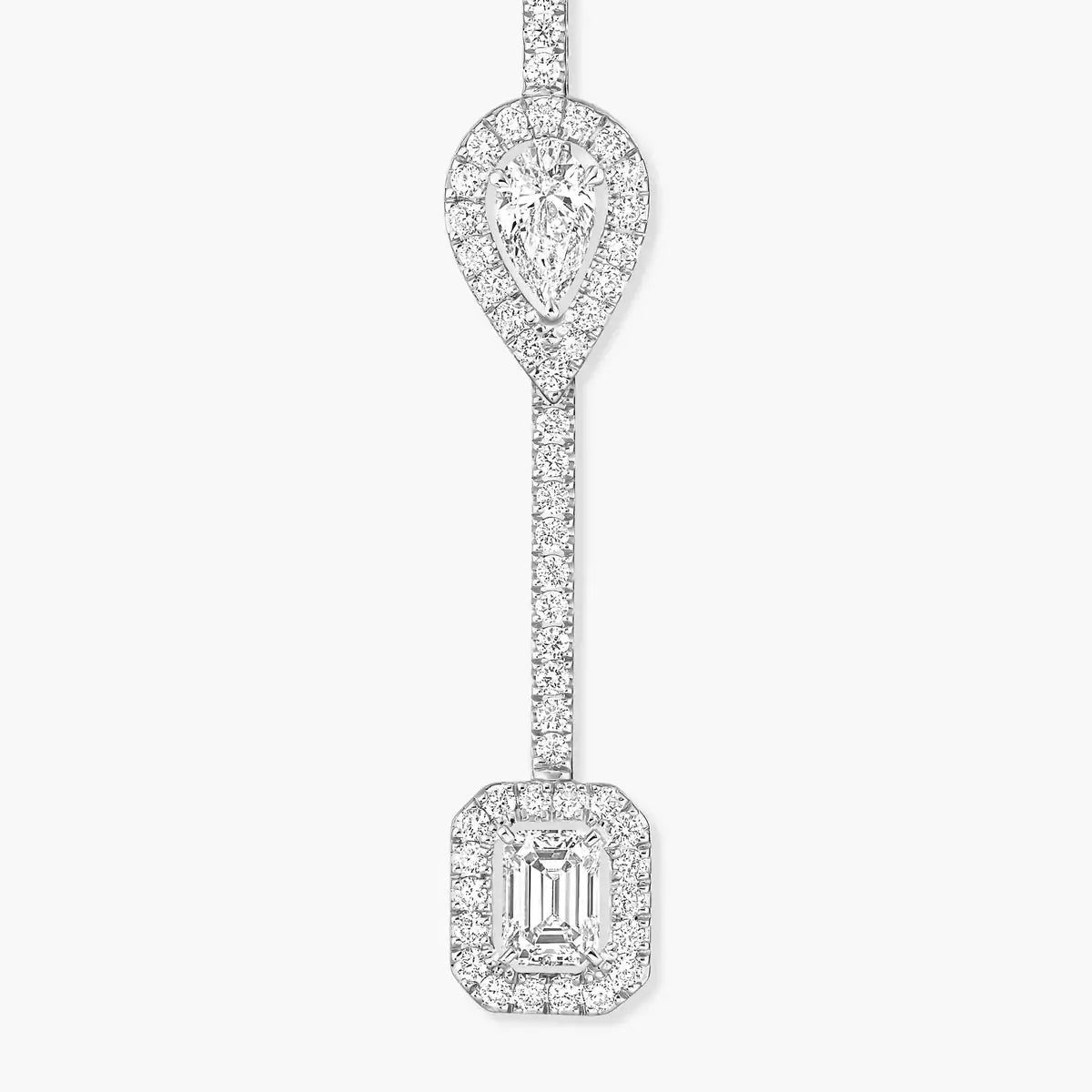 [Ornora Jewelry]Diamond Drop Earrings My Twin