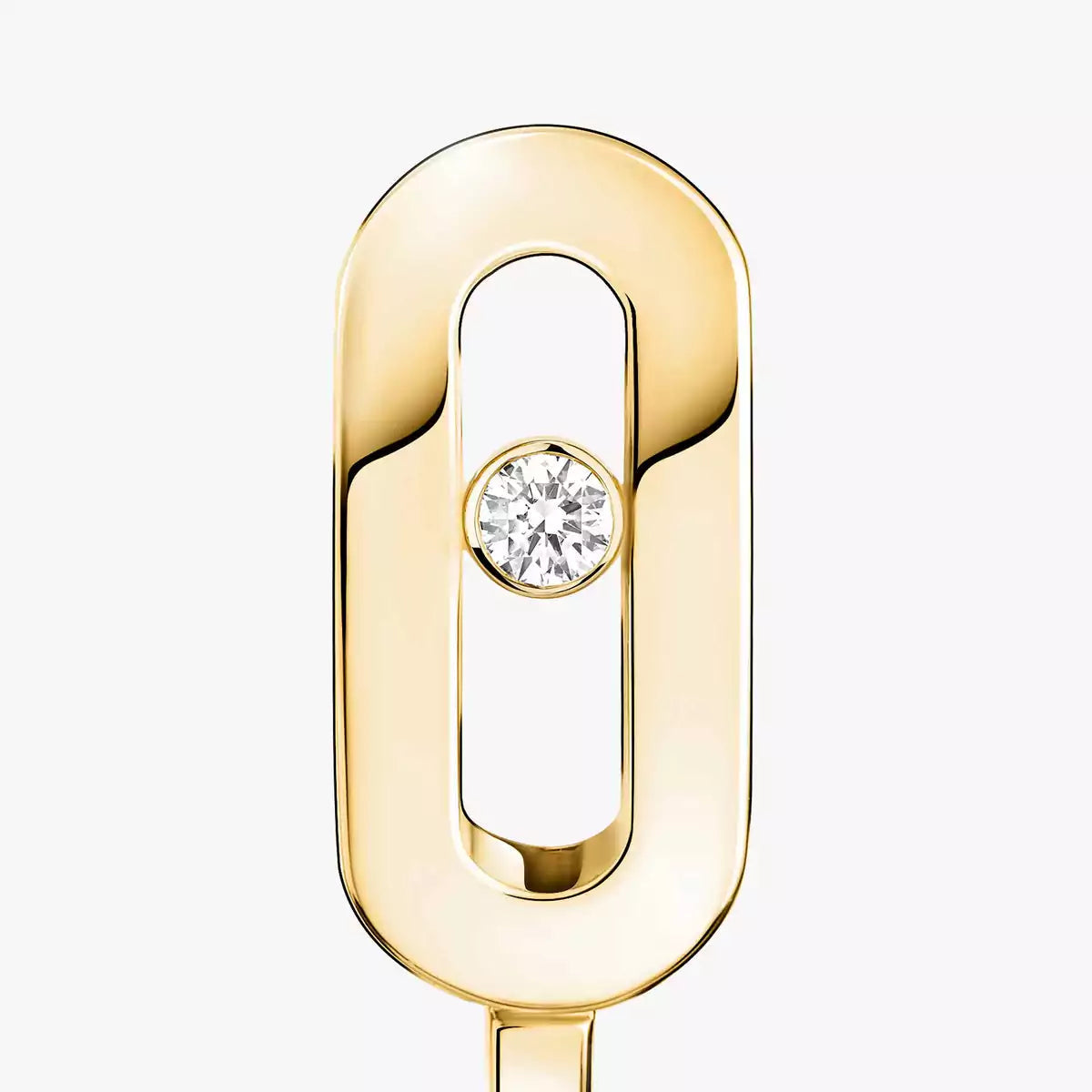 [Ornora Jewelry]Diamond Mini Hoop Earrings Move Classique
