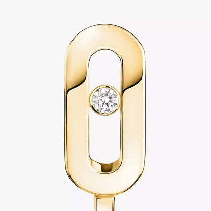 [Ornora Jewelry]Diamond Mini Hoop Earrings Move Classique