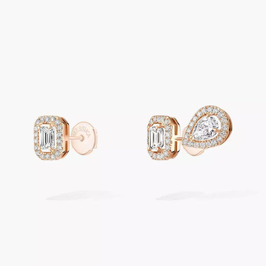 [Ornora Jewelry]Diamond Earrings 0,10ct My Twin 1+2