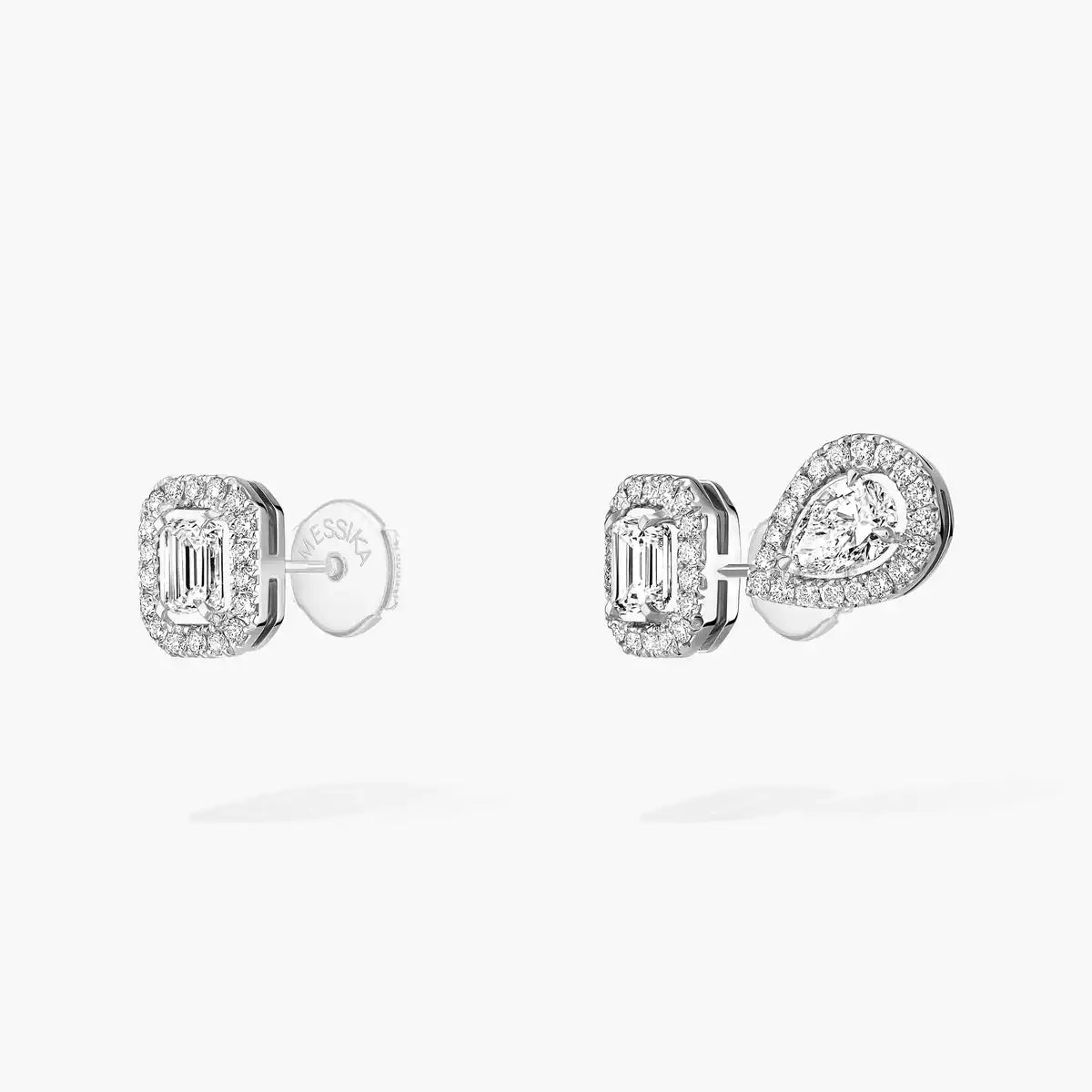 [Ornora Jewelry]Diamond Earrings 0,10ct My Twin 1+2