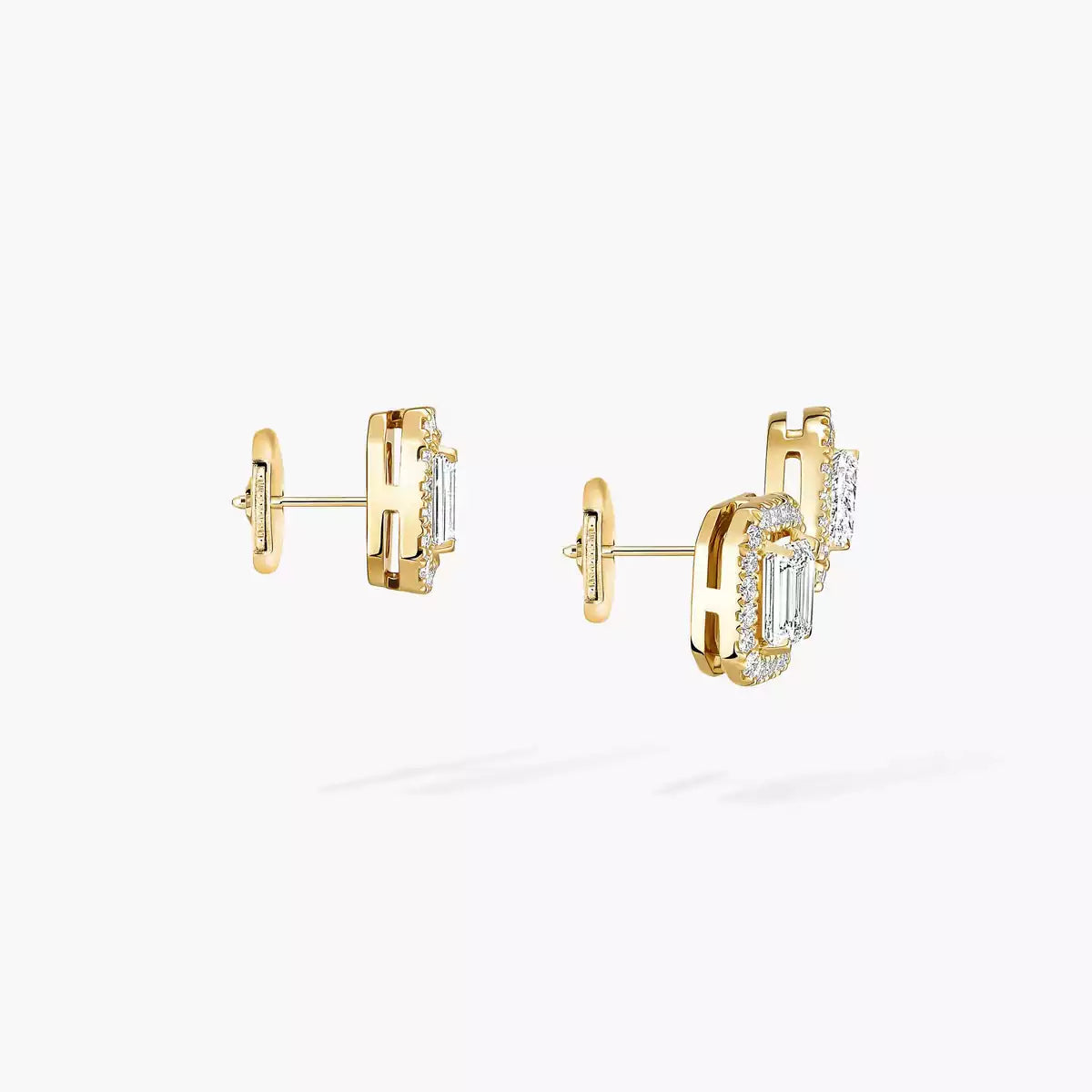 [Ornora Jewelry]Diamond Earrings 0,10ct My Twin 1+2