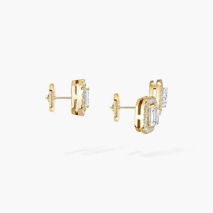 [Ornora Jewelry]Diamond Earrings 0,10ct My Twin 1+2