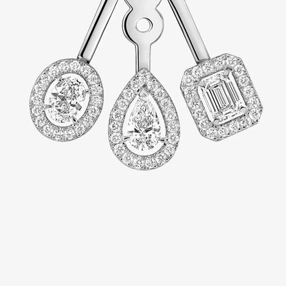 [Ornora Jewelry] My Twin Trio  Diamond Earrings