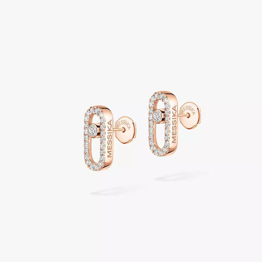 [Ornora Jewelry]Move Uno Diamond Earrings