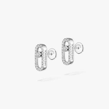 [Ornora Jewelry]Move Uno Diamond Earrings