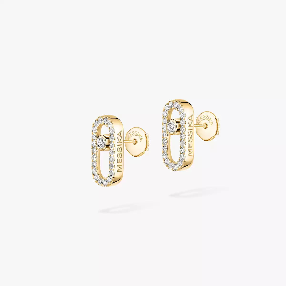 [Ornora Jewelry]Move Uno Diamond Earrings