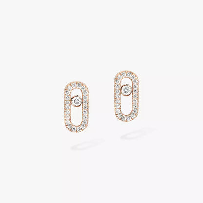 [Ornora Jewelry]Move Uno Diamond Earrings