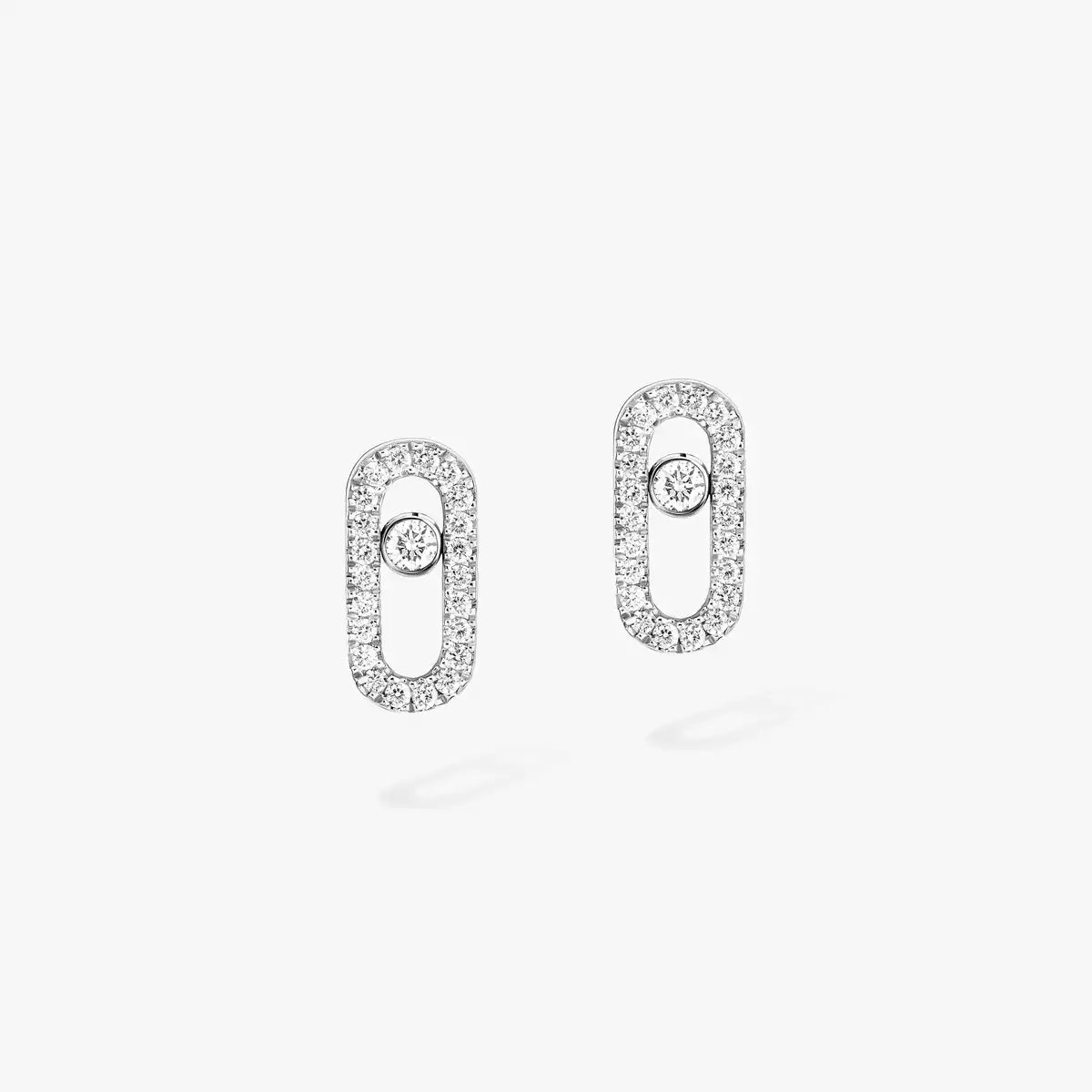[Ornora Jewelry]Move Uno Diamond Earrings