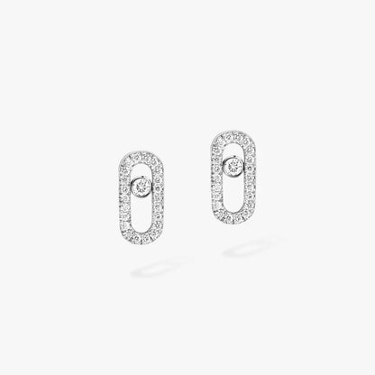 [Ornora Jewelry]Move Uno Diamond Earrings