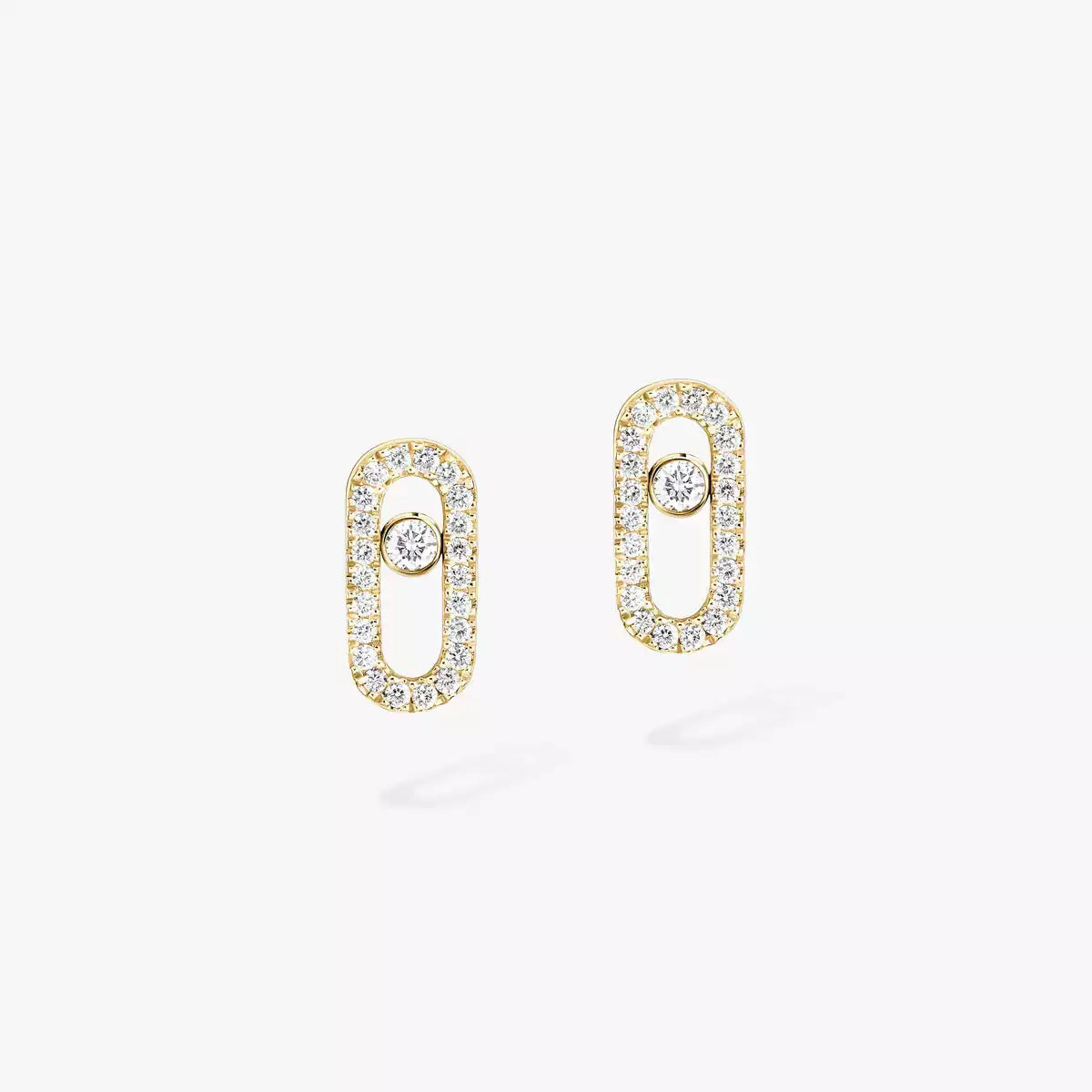 [Ornora Jewelry]Move Uno Diamond Earrings