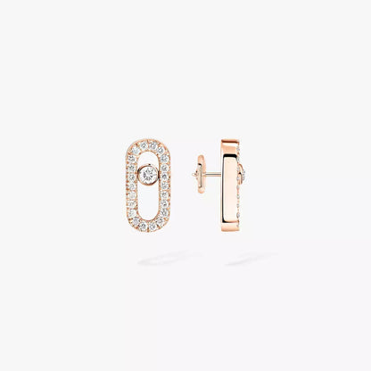 [Ornora Jewelry]Move Uno Diamond Earrings