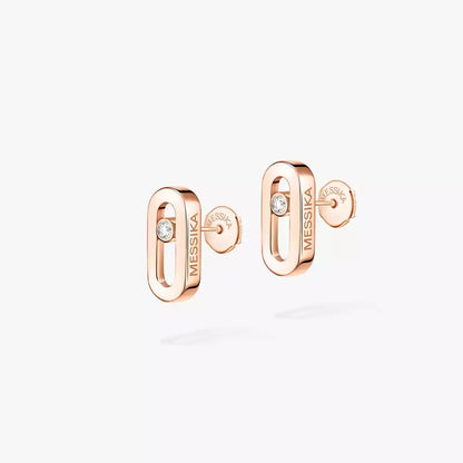 [Ornora Jewelry]Move Uno Diamond Stud Earrings
