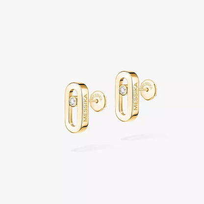 [Ornora Jewelry]Move Uno Diamond Stud Earrings