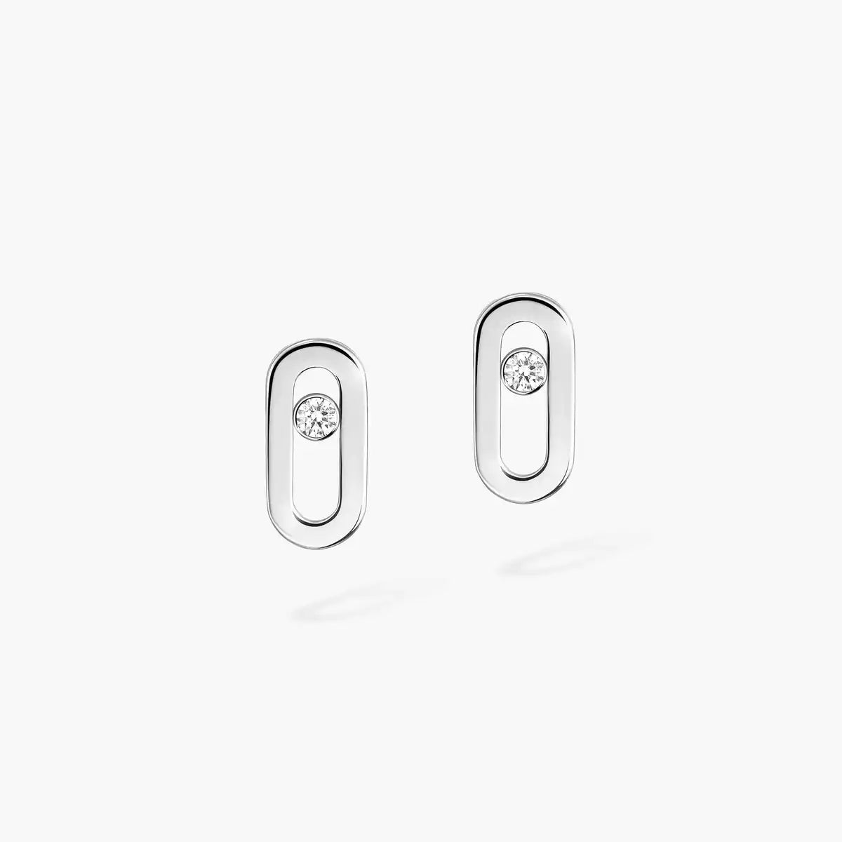 [Ornora Jewelry]Move Uno Diamond Stud Earrings