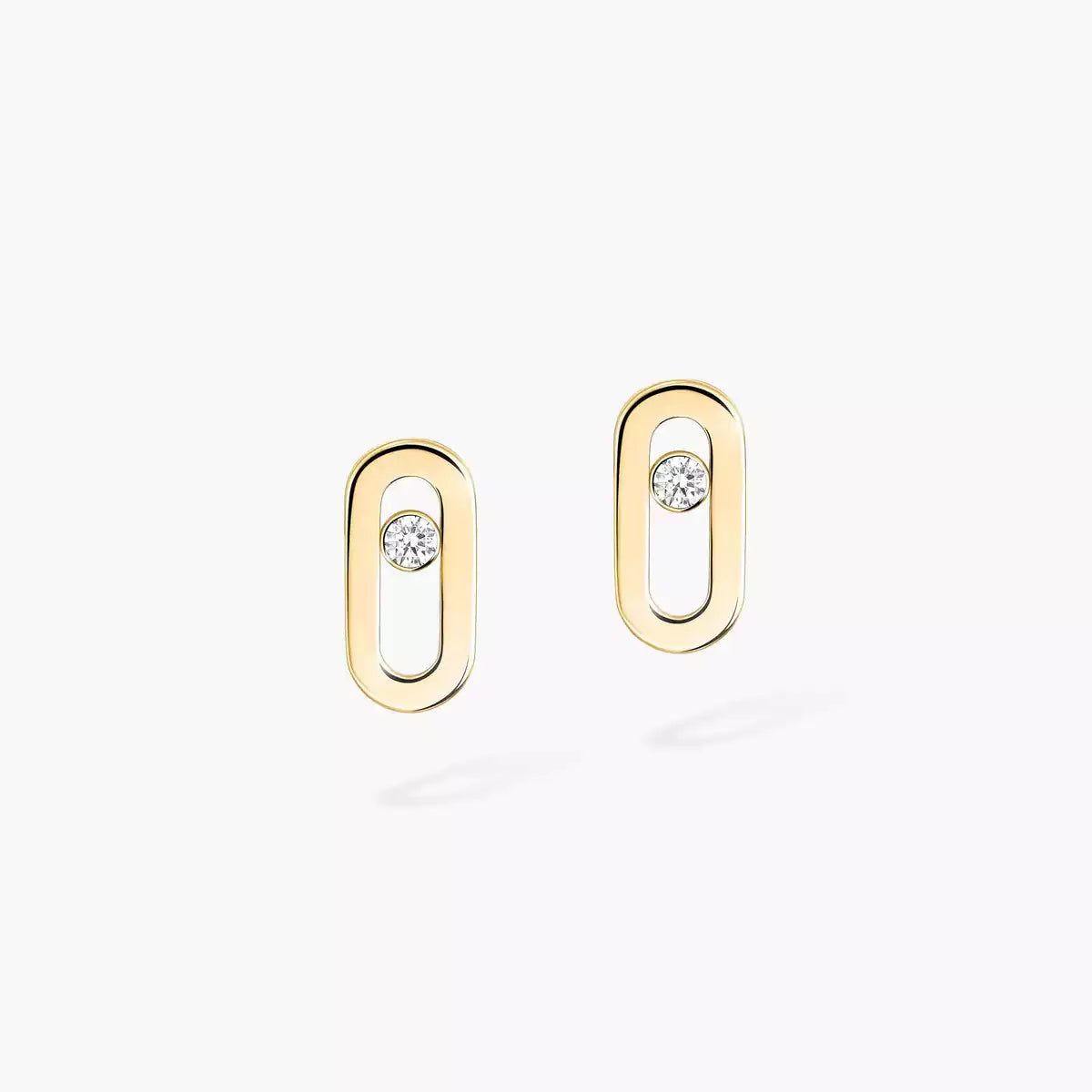 [Ornora Jewelry]Move Uno Diamond Stud Earrings