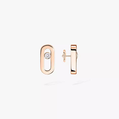 [Ornora Jewelry]Move Uno Diamond Stud Earrings