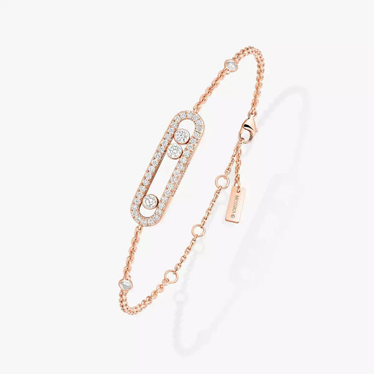 [Ornora Jewelry]Pavé Baby Move Diamond Bracelet