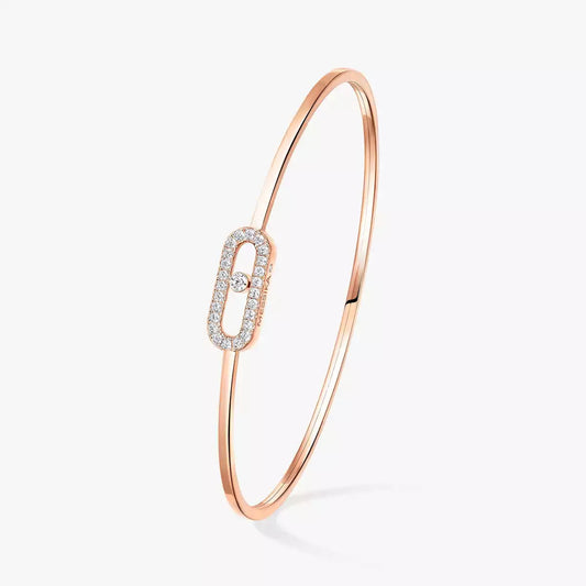 [Ornora Jewelry]Move Uno pavé flex bangle medium
