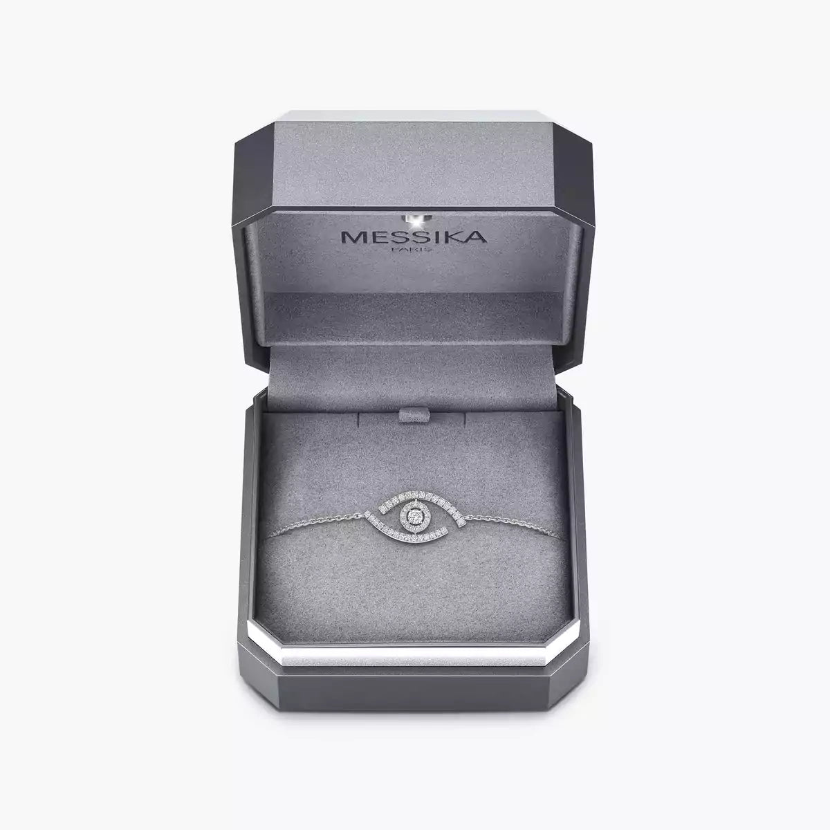 [Ornora Jewelry]Lucky Eye Pave-Set Diamond Bracelet