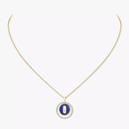 [Ornora Jewelry]Lucky Move Diamond Necklace in Rose Gold and White Mother-of-Pearl