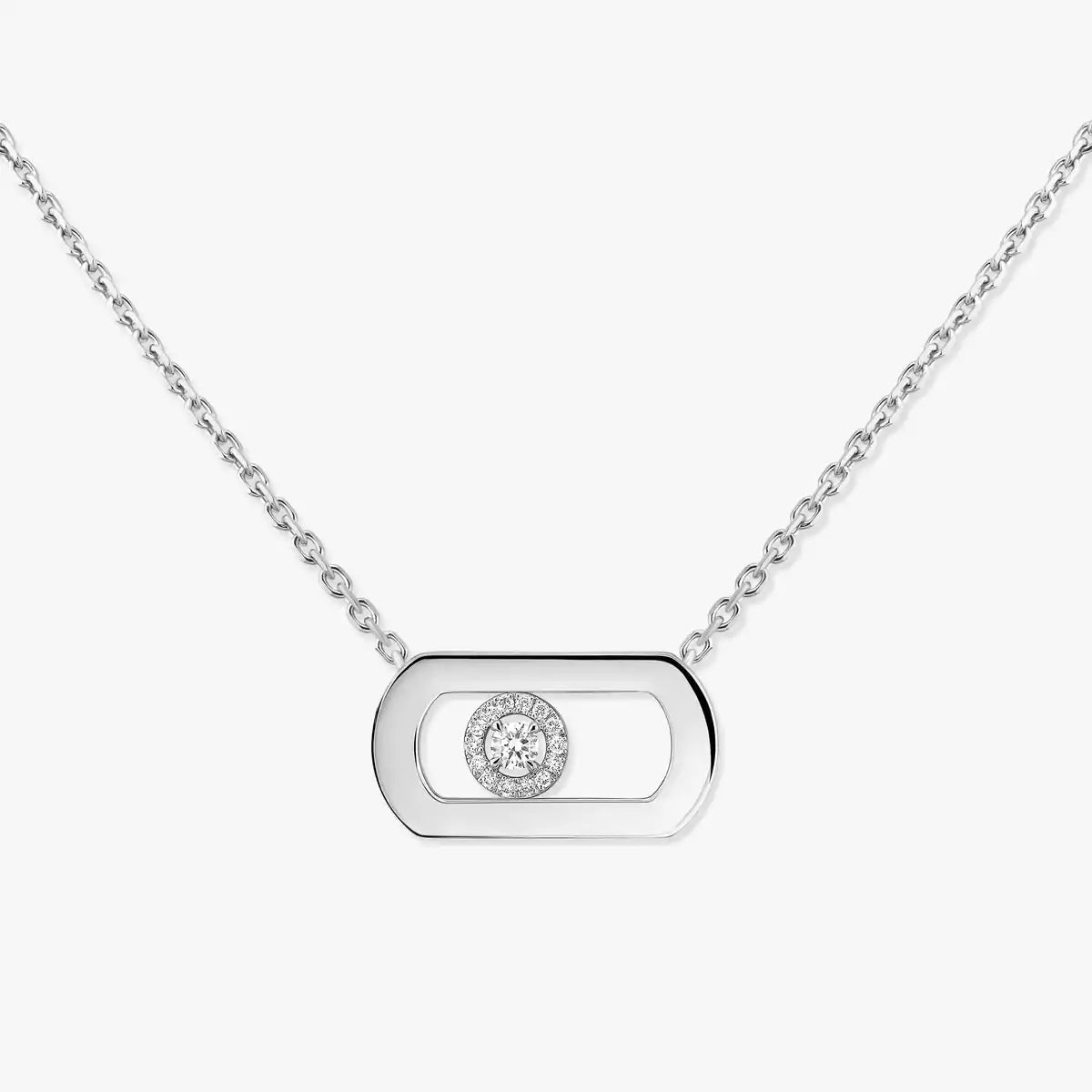 [Ornora Jewelry]So Move Diamond Necklace in Gold