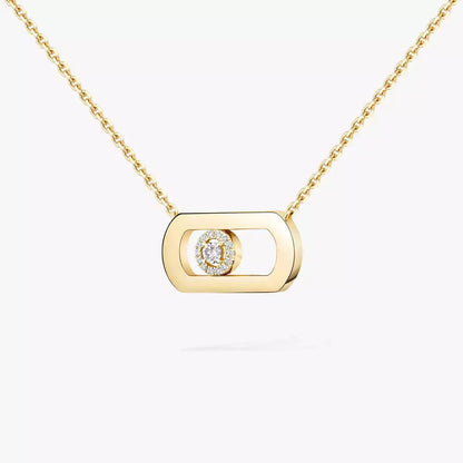[Ornora Jewelry]So Move Diamond Necklace in Gold