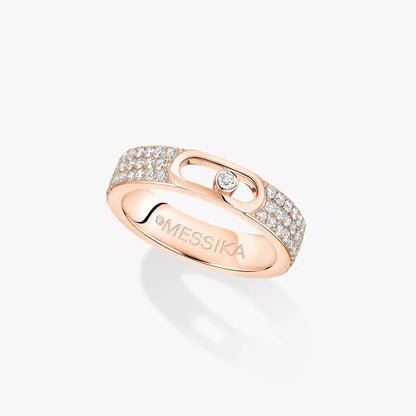 [Ornora Jewelry]Move Joaillerie Pave_ Diamond Wedding Ring