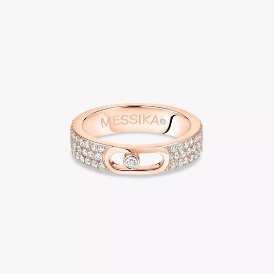 [Ornora Jewelry]Move Joaillerie Pave_ Diamond Wedding Ring