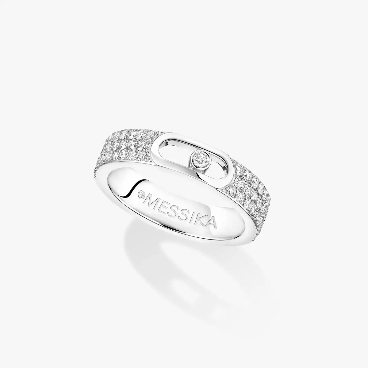 [Ornora Jewelry]Move Joaillerie Pave_ Diamond Wedding Ring