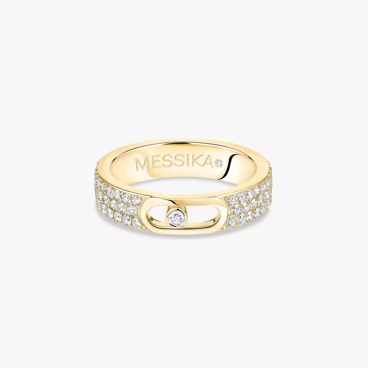 [Ornora Jewelry]Move Joaillerie Pave_ Diamond Wedding Ring