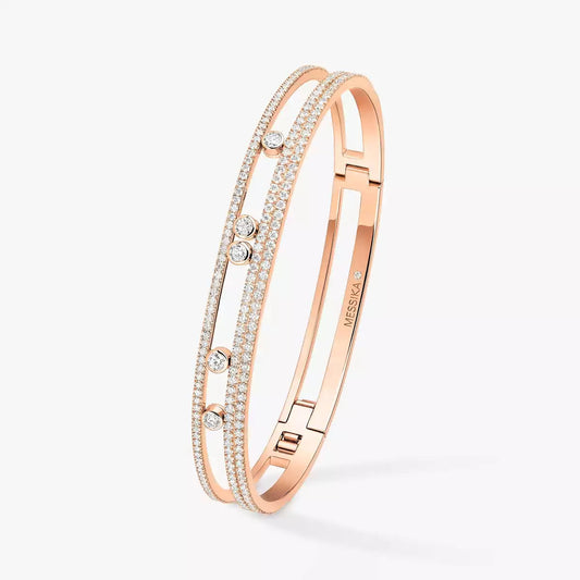 [Ornora Jewelry]Move Romane pavé bangle
