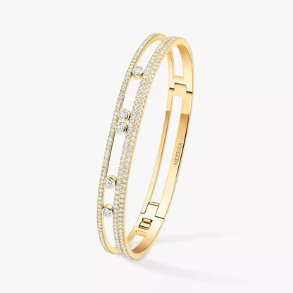 [Ornora Jewelry]Move Romane pavé bangle