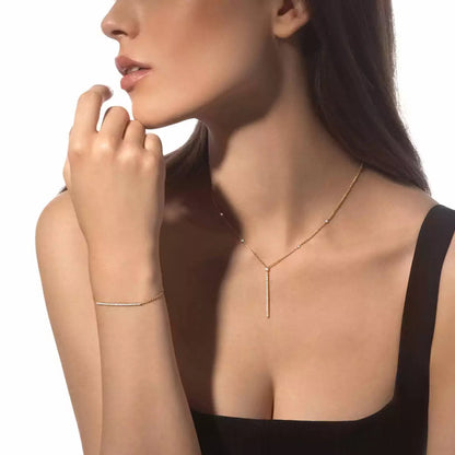 [Ornora Jewelry]Diamond Thin Bangle 0.15ct My Twin Toi & Moi