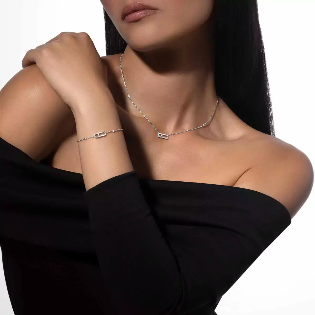 [Ornora Jewelry]Move Uno Diamond Bracelet