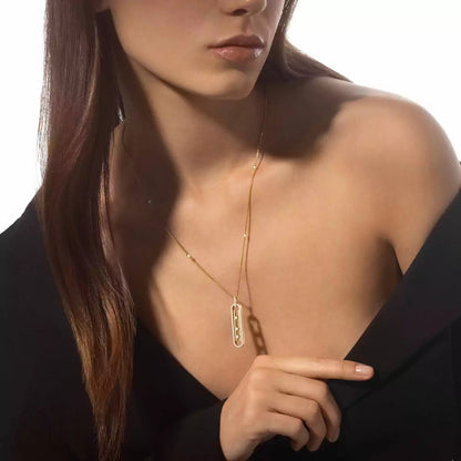 [Ornora Jewelry]Diamond Necklace Move 10Th