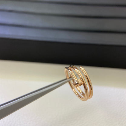 [Ornora Jewelry]SMOOTH THREE-BAND NAIL RING