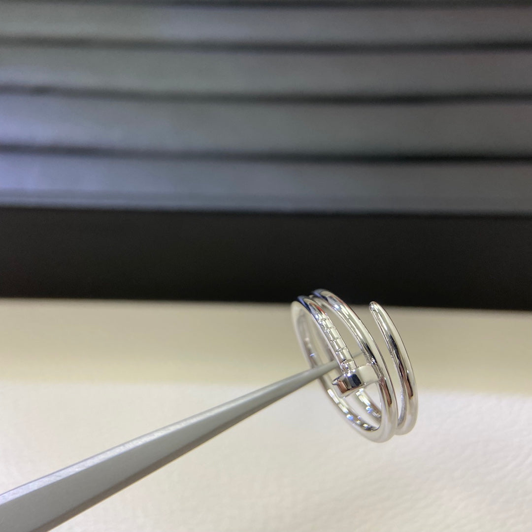 [Ornora Jewelry]SMOOTH THREE-BAND NAIL RING