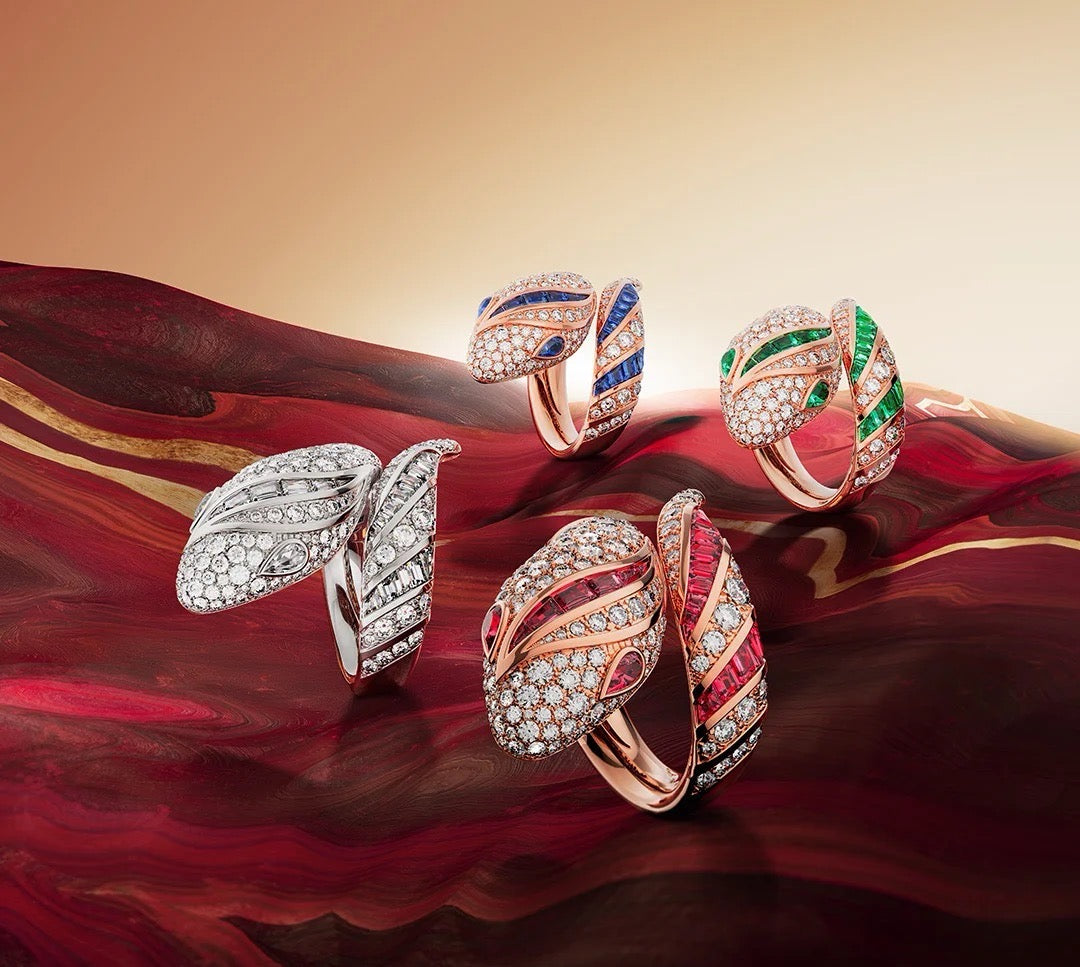 [Ornora Jewelry]BRAND NEW LUXURY RED SNAKE RING