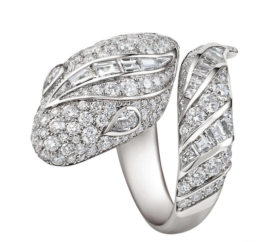 [Ornora Jewelry]BRAND NEW LUXURY SILVER SNAKE RING