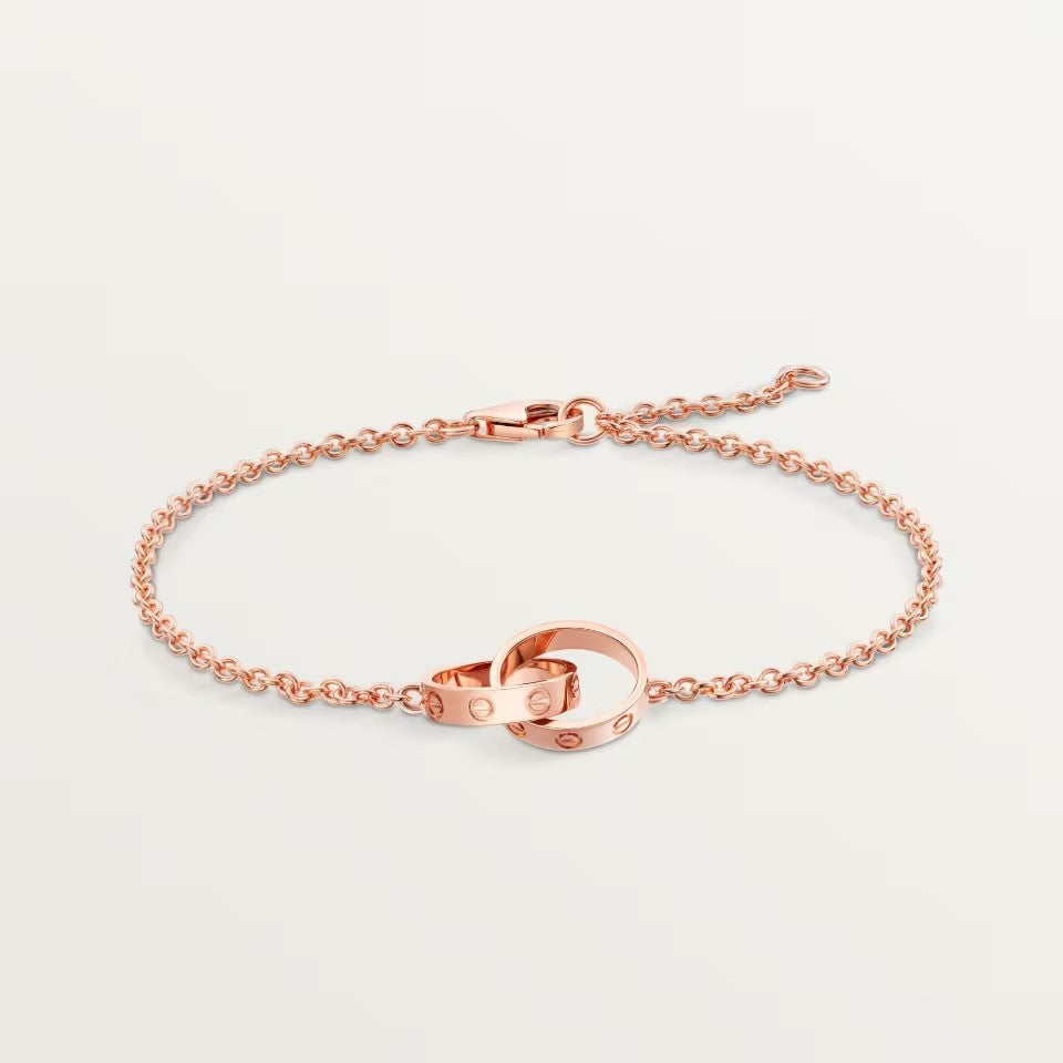 [Ornora Jewelry]LOVE BRACELET DOUBLE RING
