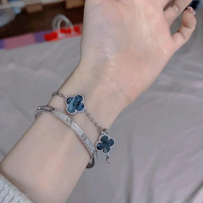 [Ornora Jewelry]CLOVER 5 MOTIF PIETERSITE BRACELET COLLECTION