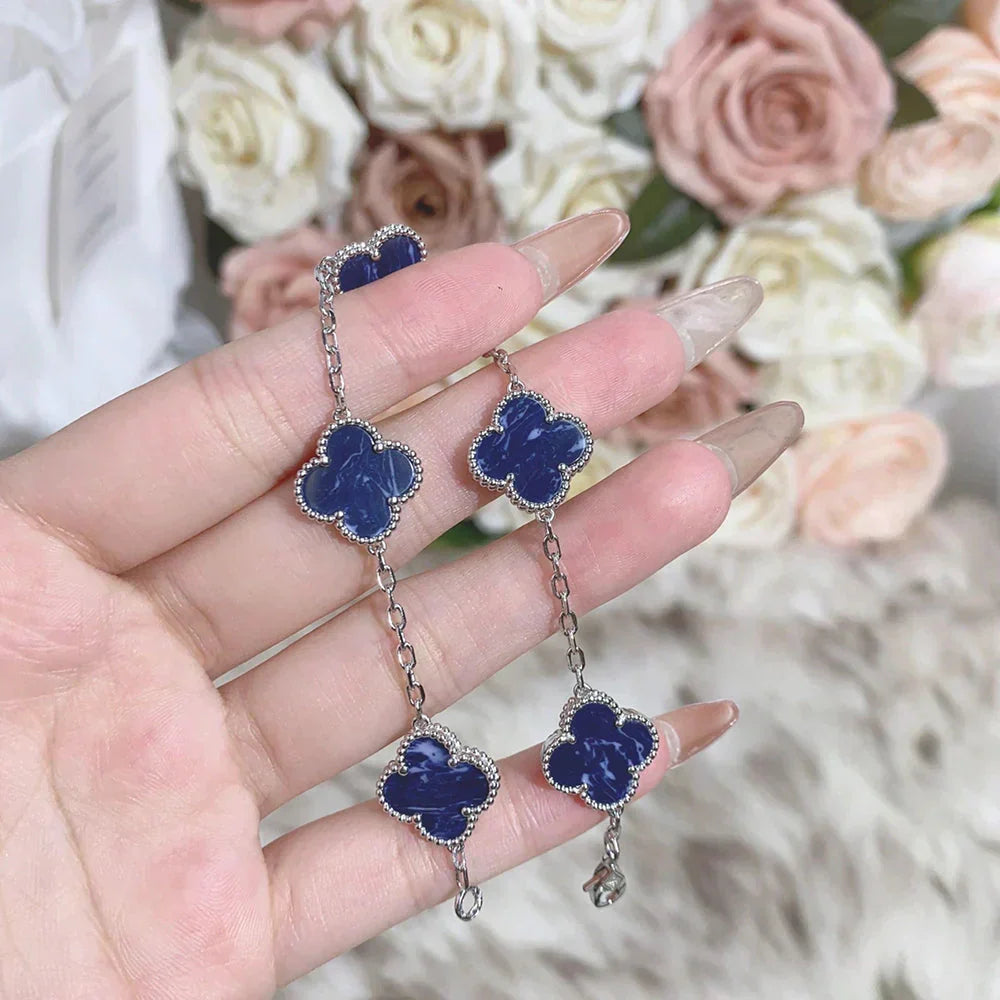 [Ornora Jewelry]CLOVER 5 MOTIF PIETERSITE BRACELET COLLECTION