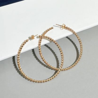 [Ornora Jewelry] SMOOTH BEAD STUD EARRINGS